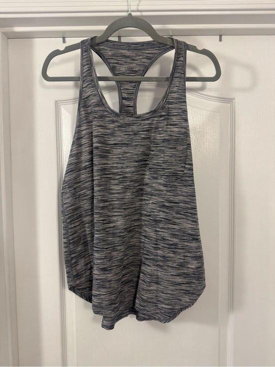lululemon athletica Tops - Lululemon Athletica Space-Dye Racerback Tank - Gray/Black